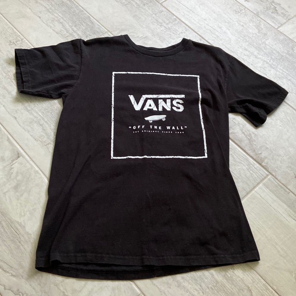 Vans black t-shirt
